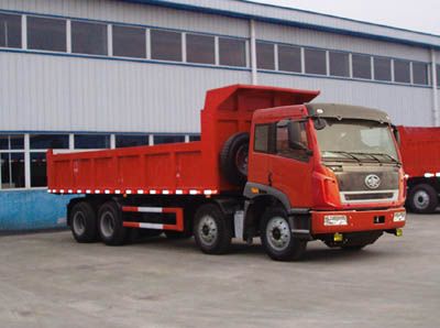 Jiefang Automobile CA3240P2K2L2T4EA80 Flat head diesel dump truck