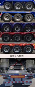 Tonghua  THT9404TJZC Container transport semi-trailer