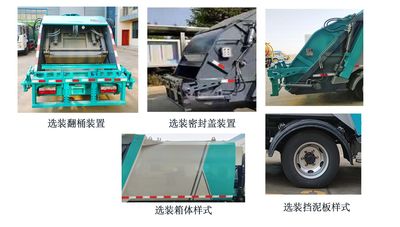 Cheng Li  CL5042ZYS6HQ Compressed garbage truck