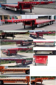 Skoda LFM9350TDP Low flatbed semi-trailer