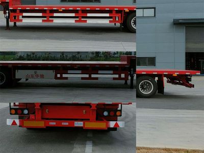 Skoda LFM9350TDP Low flatbed semi-trailer