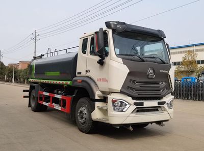 Shenlvtong  SLV5180GPSZZ watering lorry 