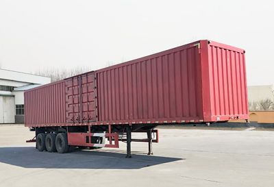 Zhongshun Guangxin brand automobiles HGX9400XXYE Box transport semi-trailer