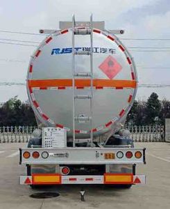 Ruijiang  WL9404GRYM Aluminum alloy flammable liquid tank transport semi-trailer