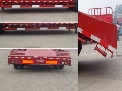 Jiyun  MCW9402TDP Low flatbed semi-trailer