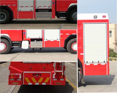 Galaxy  BX5190GXFPM80HW4 Foam fire truck