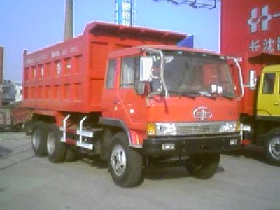 Jiefang Automobile CA3258P1K2L7T1 Flat head diesel dump truck