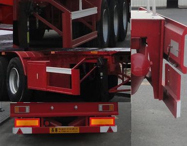 Changhua  HCH9400GRY45 Aluminum alloy flammable liquid tank transport semi-trailer