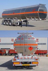 Changhua  HCH9400GRY45 Aluminum alloy flammable liquid tank transport semi-trailer