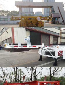 Tonghua  THT9355TWY01 Transport semi-trailer of dangerous goods tank frame