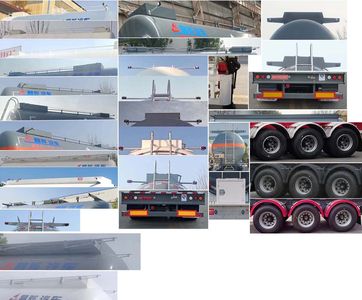 Changhua  HCH9407GFW19 Tank transport semi-trailer for corrosive substances