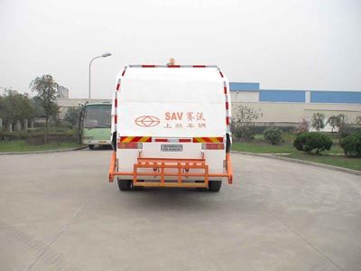 Sevo  SHF5161ZYS Rear mounted compressed garbage truck