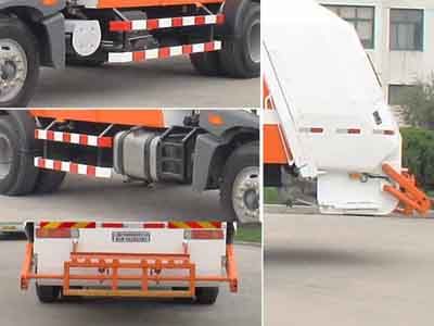 Sevo  SHF5161ZYS Rear mounted compressed garbage truck