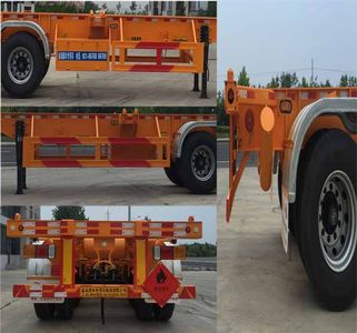 Lu Lu Tong  WSF9400TWY Transport semi-trailer of dangerous goods tank frame