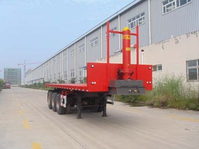 Huaxia  AC9400ZZXP Flat dump semi-trailer