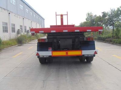 Huaxia  AC9400ZZXP Flat dump semi-trailer