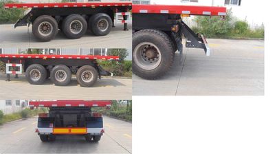 Huaxia  AC9400ZZXP Flat dump semi-trailer