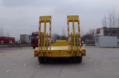 Chengshida Automobile SCD9350TDP Low flatbed transport semi-trailer