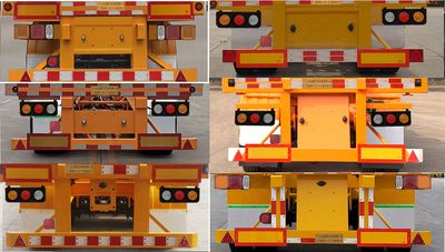 Luliang Jinjun  SJJ9401TJZE Container transport semi-trailer