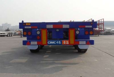 CIMC ZJV9409TJZQD Container transport semi-trailer