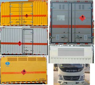 Chunxing  ZZT5045XRQ6 Flammable gas box transport vehicle