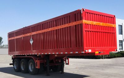 Huazheng brand automobiles LHZ9400XZW Miscellaneous dangerous goods box transport semi-trailer