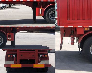 Huazheng brand automobiles LHZ9400XZW Miscellaneous dangerous goods box transport semi-trailer