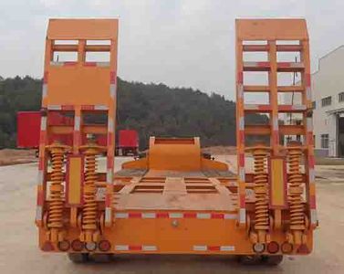 Wuyi  FJG9350TDP Low flatbed semi-trailer