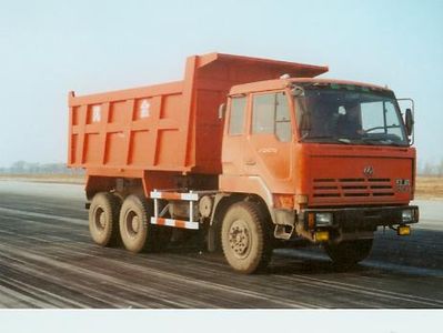 Jinyou  JY3240TF3 6 × 4 flat head diesel dump truck