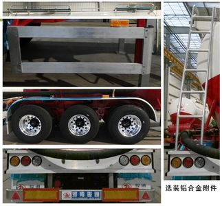 Juntong  JF9404GFL Medium density powder material transportation semi-trailer