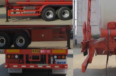 Xingshi  SLS9401GYYA Aluminum alloy oil transport semi-trailer