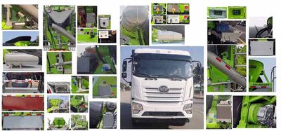 Zhonglian Automobile ZLJ5311GJBJBEV Electric exchange type pure electric concrete mixing and transportation vehicle