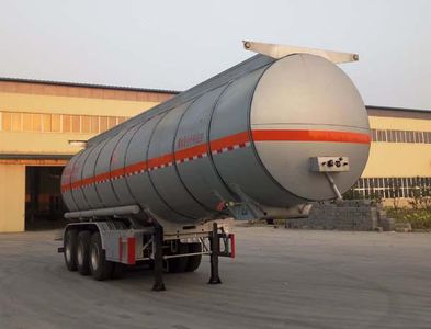 Jinbi  PJQ9406GRYH Flammable liquid tank transport semi-trailer