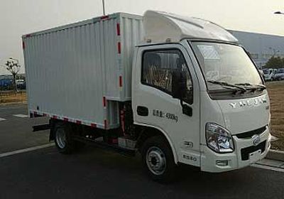 Yuejin  SH5047XXYPBEVNZ Pure electric box type transport vehicle