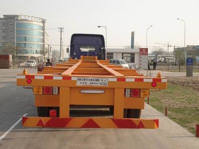 Tuoshan  WFG9382TJZ Container transport semi-trailer