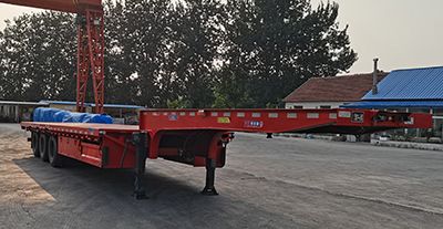 Luping  JLP9400TDP Low flatbed semi-trailer