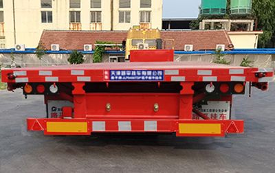 Luping  JLP9400TDP Low flatbed semi-trailer