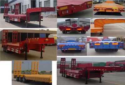 Junqiang  JQ9406TDP Low flatbed semi-trailer