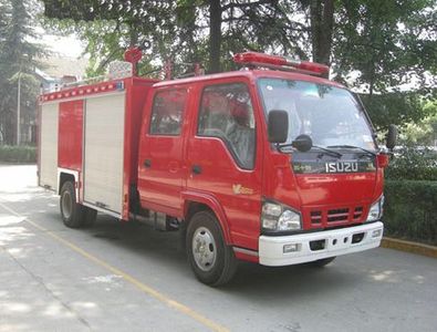 Chuanxiao brand automobiles SXF5070GXFSG20W Water tank fire truck