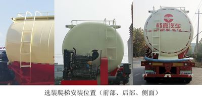 Yangjia  LHL9405GFLB Low density powder material transportation semi-trailer