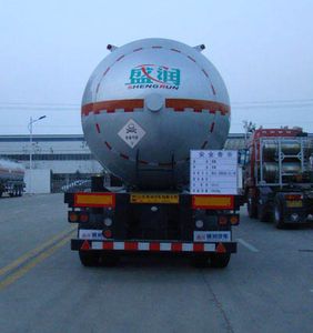 Shengrun  SKW9402GYQ Semi trailer for liquefied gas transportation