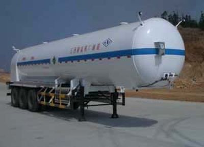 Wufeng  JXY9400GDY Low temperature liquid transport semi-trailer