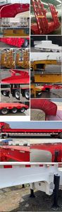 Tonghua  THT9371TDP Low flatbed semi-trailer