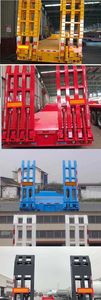 Tonghua  THT9371TDP Low flatbed semi-trailer