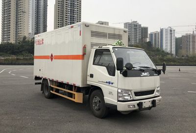 Jianglingjiang Special Brand Automobile JMT5060XRQXGA2 Flammable gas box transport vehicle