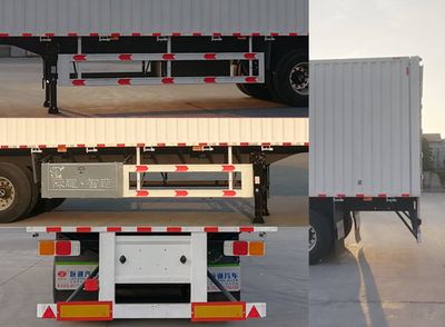 Lujitong  LSJ9403XYK Wing opening box semi-trailer