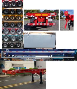 CIMC ZJV9400TJZ Container transport semi-trailer