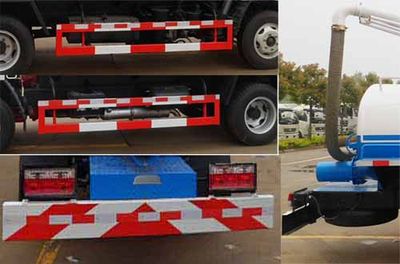 Zhongqi Liwei brand automobiles HLW5070GXE Septic suction truck