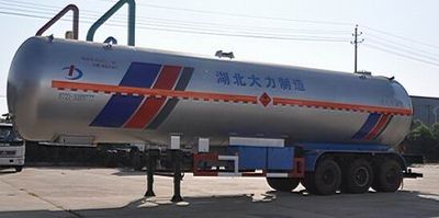 Dali  DLQ9402GYQX Semi trailer for liquefied gas transportation