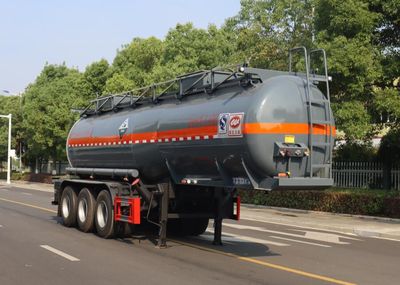 Zhongqi Liwei brand automobiles HLW9407GFWB Tank transport semi-trailer for corrosive substances